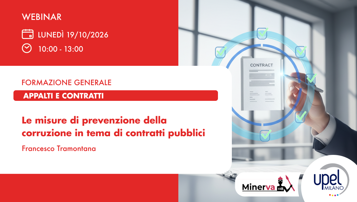 Le misure di prevenzione della corruzione in tema di contratti pubblici