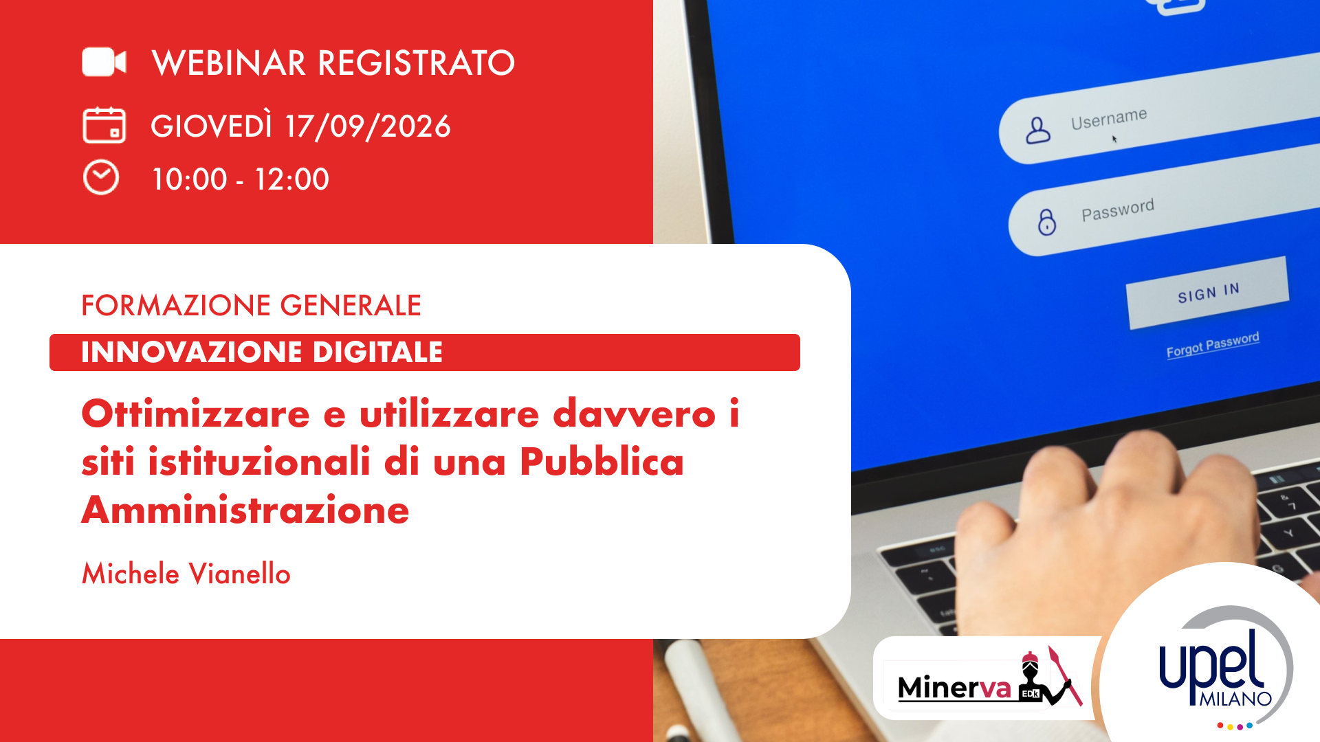 VIDEO - Ottimizzare e utilizzare davvero i siti istituzionali di una Pubblica Amministrazione