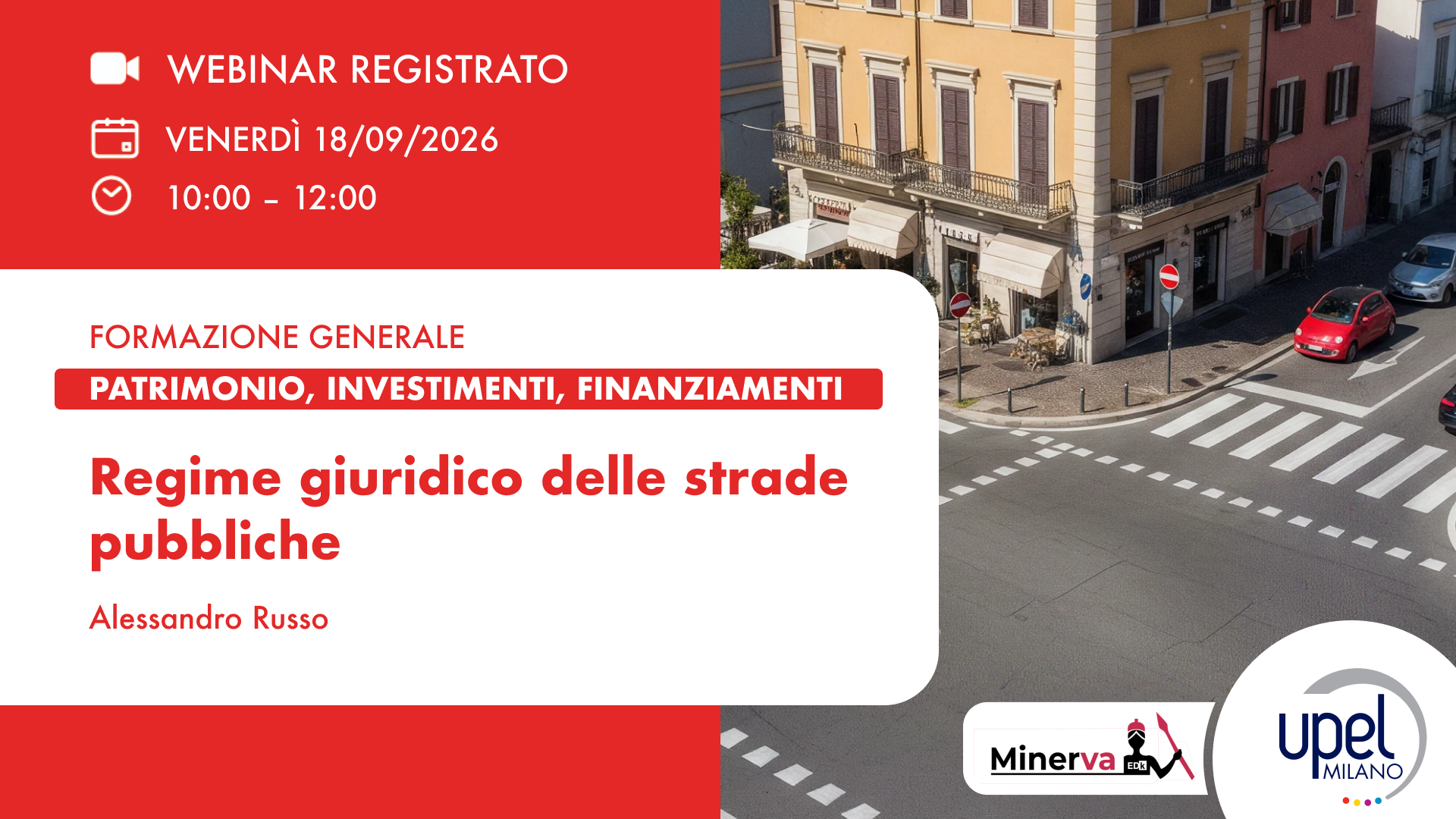 VIDEO - Regime giuridico delle strade pubbliche