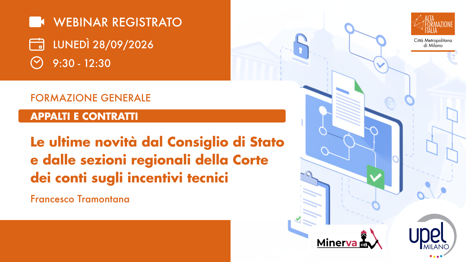 VIDEO - Le ultime novità dal Consiglio di Stato e dalle sezioni regionali della Corte dei conti sugli incentivi tecnici