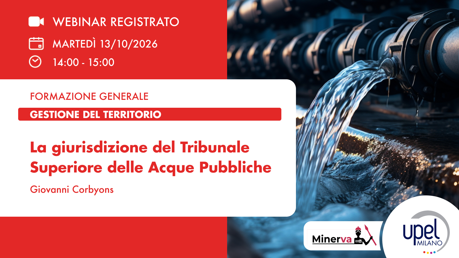 VIDEO - La giurisdizione del Tribunale Superiore delle Acque Pubbliche